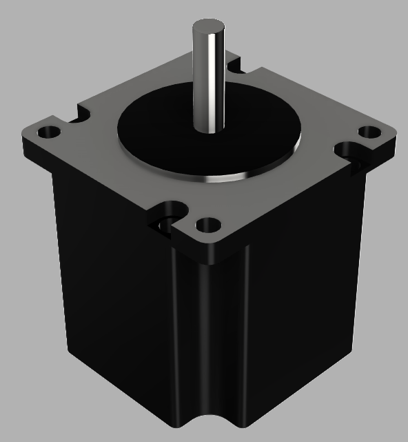 Free 3d File Stepper Motor Nema 23 Phb57m56 430・template To Download And 3d Print・cults