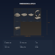 04_dimensions.png Vinyl & Vintage Audio Bundle - 5-Model STL Bundle