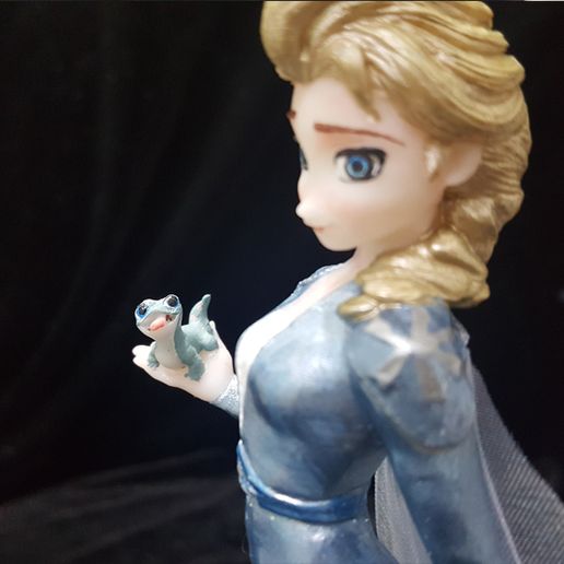 7 (4).jpg ELSA MODELO DE VESTIDO AZUL PARA IMPRIMIR EN 3D FROZEN
