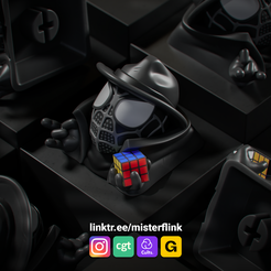 misterflink_sculptober_06.png Spider-Man Noir - Keycap Cherry MX