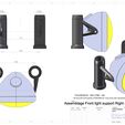 Assemblage-Front-light-support-Right-and-Left-Phare-2.jpg Support Front Light for BMW R