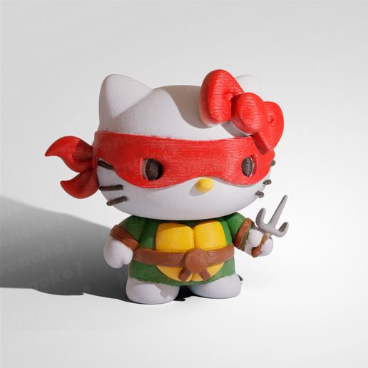 🥷 Kitty-Kitty and Friends x Teenage Mutant Ninja Turtles (TMNT