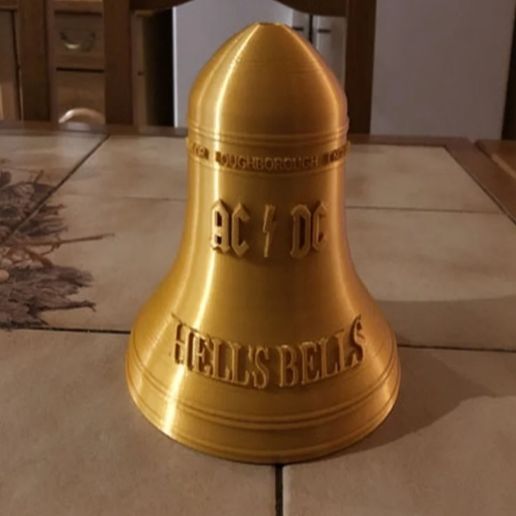 🔔 bell acdc・ 3D File for ・Cults