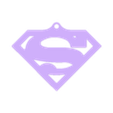 Super Man Logo 6mm T.STL SuperMan Logo Stl File