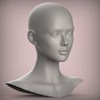 2.16.jpg 25 3D HEAD FACE FEMALE CHARACTER FEMALE TEENAGER PORTRAIT DOLL BJD LOW-POLY 3D MODEL