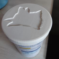 20190802_120702.jpg STL file lid for dog paté box・3D print model to download