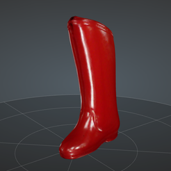 supboots1.png Fichier STL Bottes style Mego・Plan imprimable en 3D à télécharger