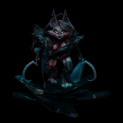 screenshot013.png 3D file Death Wolf・Template to download and 3D print