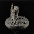 concrete-pilar-basing-demo-3.jpg war games terrain broken concrete pillars 3D print model