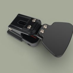 H208-render1-(2).jpg 3D-Datei HTEK H208 Hall Sensor Paddle Clutch・3D-druckbare Vorlage zum herunterladen