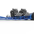 2.jpg Diecast Moteur avant dragster old school à 6 roues Version 2 Echelle 1:25