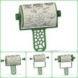 2a13d4d04068bb70011f96b1bb2b8ddb_display_large.jpg Fichier STL gratuit Rouleau à pâtisserie avec un motif・Modèle à télécharger et à imprimer en 3D