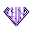 Copy of Superman 5cm.stl Cookie Cutter SuperMan 5cm Logo CupCake Cortante Galletita
