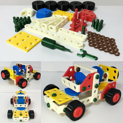 3D printable Construction kit・Cults