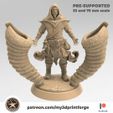 My3Dprintforge-patreon-Mage-2.jpg Azir the Wind Mage 32mm and 75mm pre-supported