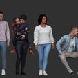 AFFAS.jpg TEXTURE PEOPLE 3D MODEL COLLECTION