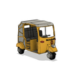 1a6aee56-e5d5-4bb6-b6f3-3e91814c1add.png Yellow Tuk-Tuk/ Auto Rickshaw with Movements