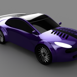 DC 6.png Download free STL file sports car • 3D printable template, Db17_creations