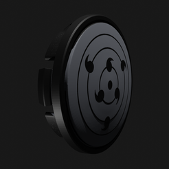 sasuke_ring_color.png Fichier STL Capuchon central de roue Vw golf Sasuke Rinnegan・Design imprimable en 3D à télécharger