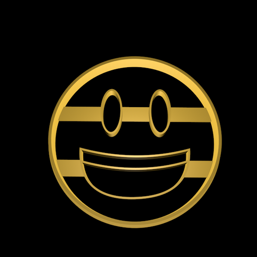 Smiley face.png Download STL file Emoji cookie cutter set • 3D printable template, davidruizo