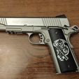 eee VB ATES COLT 1911 CLASSIC SHAPE GRIPS SONS OF ANARCHY