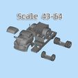 Scale_43_64.jpg 3D Printing Models Heavy Custom Hauler COE ratrod lowered truck
