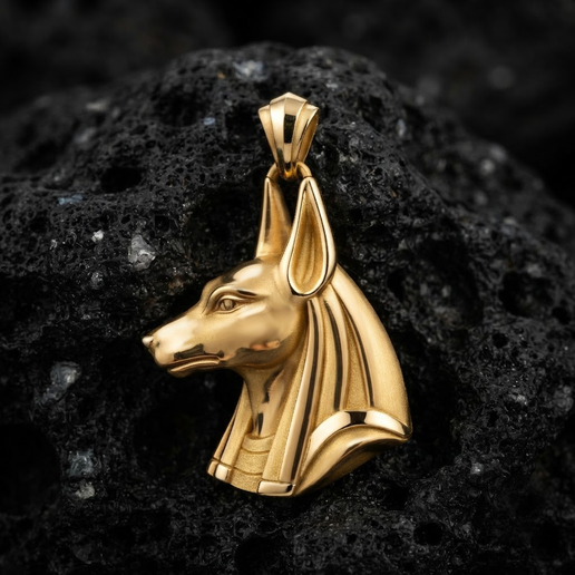Anubis Head Pendant 3D print model