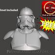 Front-Free.jpg Star Wars - Bust - Clone Trooper Phase 2 with Helmet 3D print model