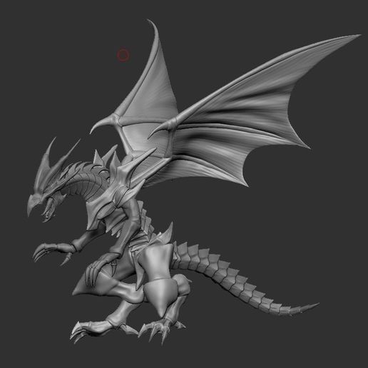 Red Eyes Black Dragon Yugioh - Cults3D 3D Model | 3Drop