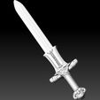 Preview09.jpg Atlantean Sword - Real Size - Conan The Barbarian 3D print model