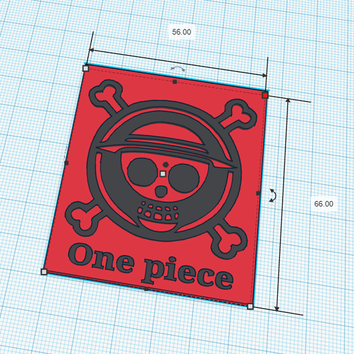 Free Stl File One Piece Logo 3d Printer Design To Download Cults