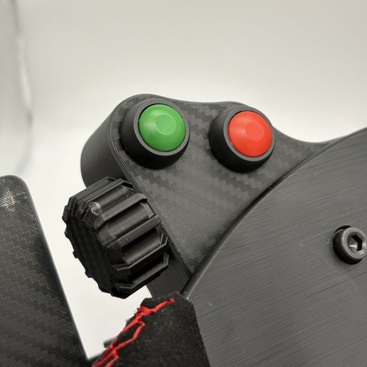 🛞 STANTECH 004 - Sim Racing Steering Wheel Button Box・Free STL File for ...