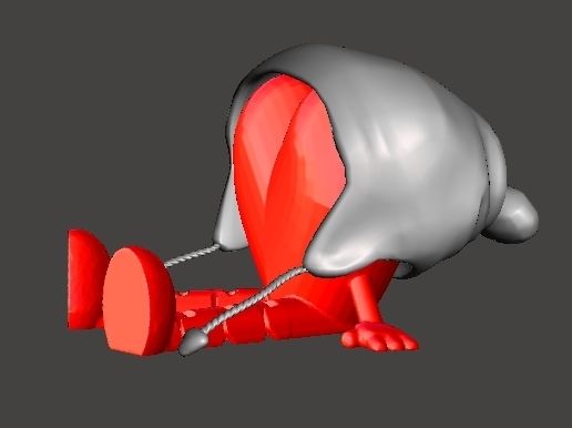 HEART WITH chuño - 3D model önizlemesi