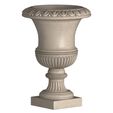 3ddd2.jpg Jarrón clásico para decorar la fachada Maceta Modelo 3D