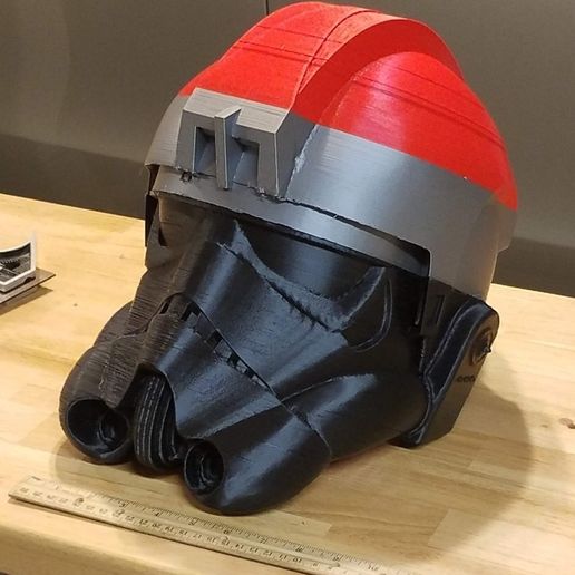 a729217ee0b352d96dd70079baf769ec_display_large.jpg Free STL file Tie Fighter Pilot Remix - Large Printers Only・3D printing model to download, Zippityboomba