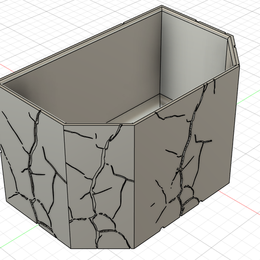 Matera Diamond Cracks - 3D model önizlemesi