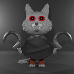 Wolf.png Fichier STL Le Chat Botté "Mort" - Le Chat Botté 2・Objet pour imprimante 3D à télécharger