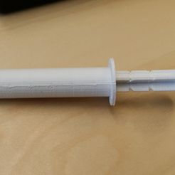 20160511_101336.jpg Free 3D file Syringe・3D printer design to download
