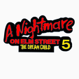 Screenshot-2024-01-26-152210.png A NIGHTMARE ON ELM STREET 5 - THE DREAM CHILD Logo Display by MANIACMANCAVE3D