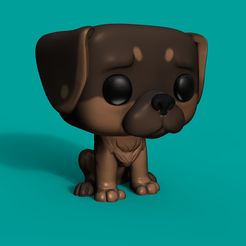 2.jpg 3D file Funko dog・Design to download and 3D print