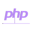PHP-Connected-Stand.stl Php Logo