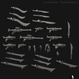 CursedElves_Flesh_Weapons.png Cursed Elves 2.0 - Flesh Elves Set