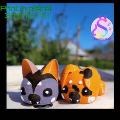 puppys_normal.jpg STL-Datei Spencer und Spot・3D-druckbares Modell zum Herunterladen