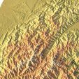 Taiwan-Mountain-Terrain-–-Close-Up-STL-Detail.jpg 台湾地形图 - 用于 3D 打印和 CNC 雕刻的 3D 模型