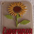 Esperanza.jpg Sunflower Hope Keychain