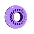 Gear20-Sun01.stl STL file Radial Engine, 7-Cylinders, Cutaway・Template to download and 3D print