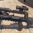 Support Avant PIRAT Pour Rail Famas (airsoft) - Aluminium Noir - Occasion
