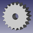 z20.png ANSI 25 // gear wheel // STL file