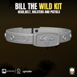 9.png Bill The Wild Kit 3D printable File For Action Figures