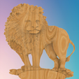 2.png lion king 3D MODEL STL FILE FOR CNC ROUTER LASER & 3D PRINTER